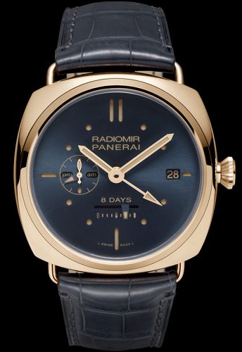 Panerai Radiomir 8 Days GMT Oro Rosso PAM538 Orologi Replica