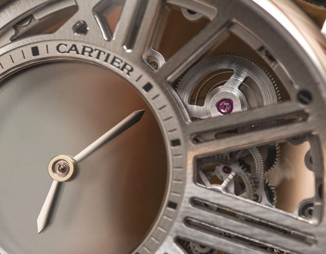 Cartier Rotonde De Cartier Replica Misterioso Ora Scheletro Orologio Da Polso