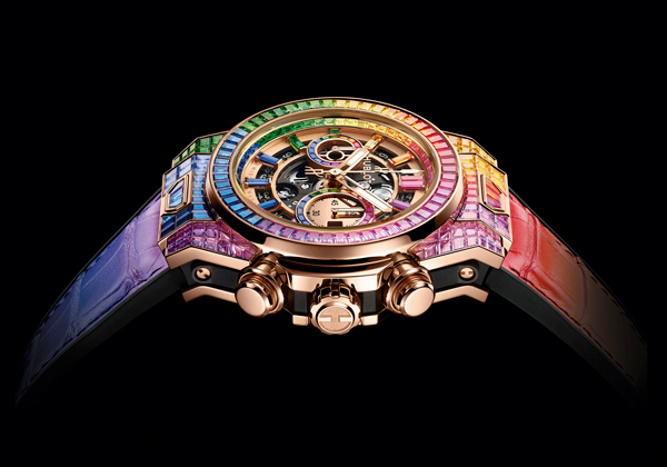 Repliche Orologi Hublot Big Bang Unico Rainbow High Jewellery