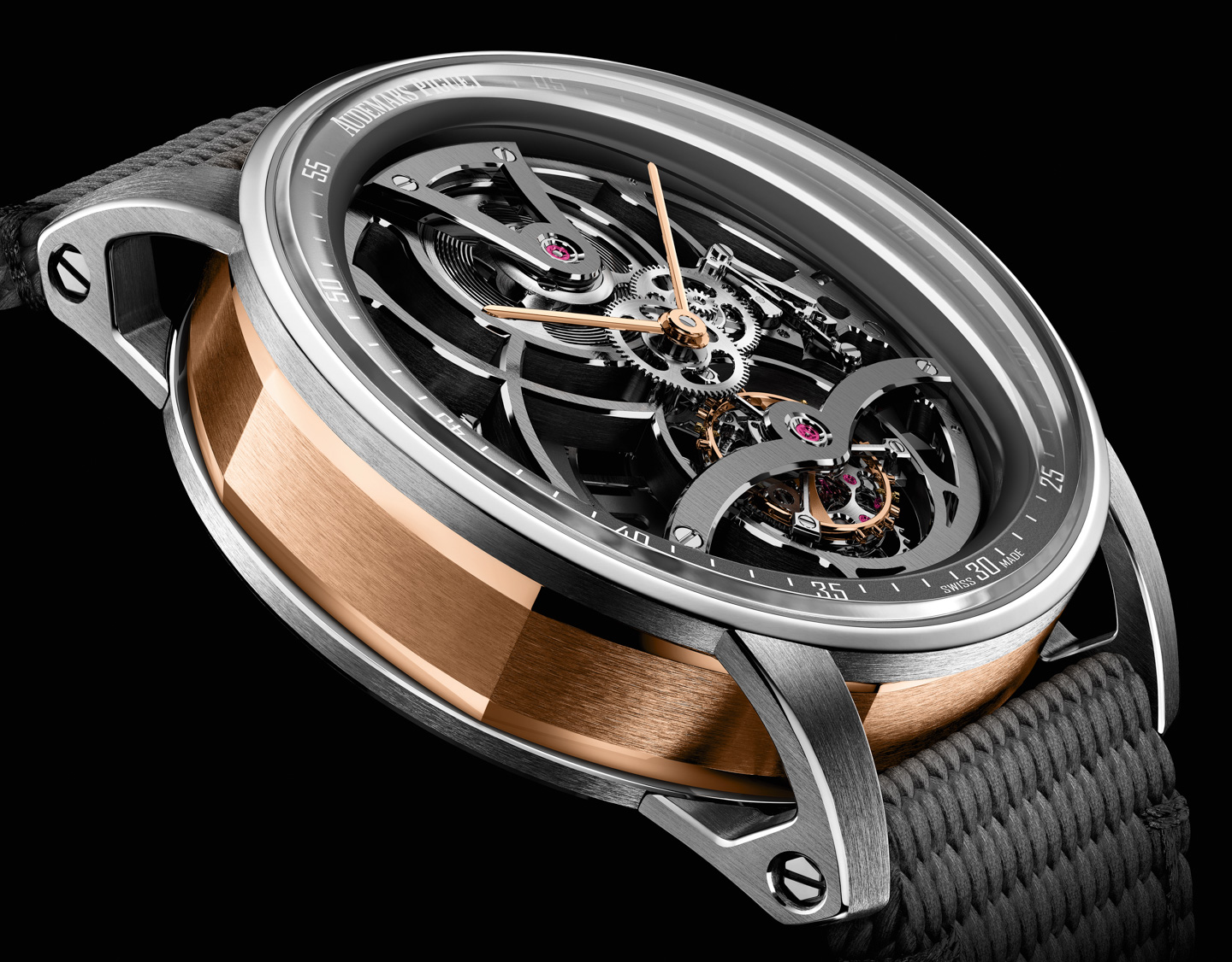 Audemars Piguet Code 11.59 Tourbillon Openworked Replica Orologi