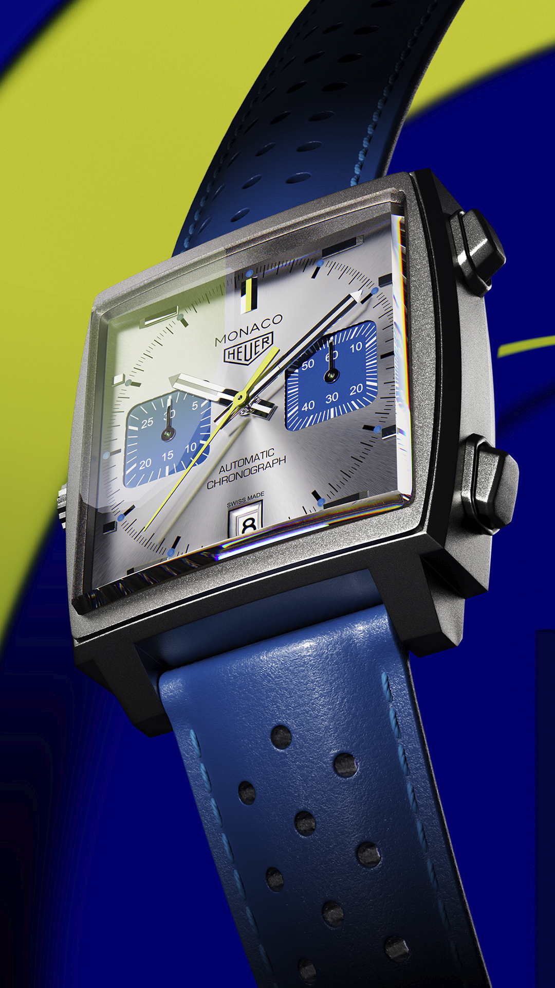 TAG Heuer Monaco Racing Blue Replica