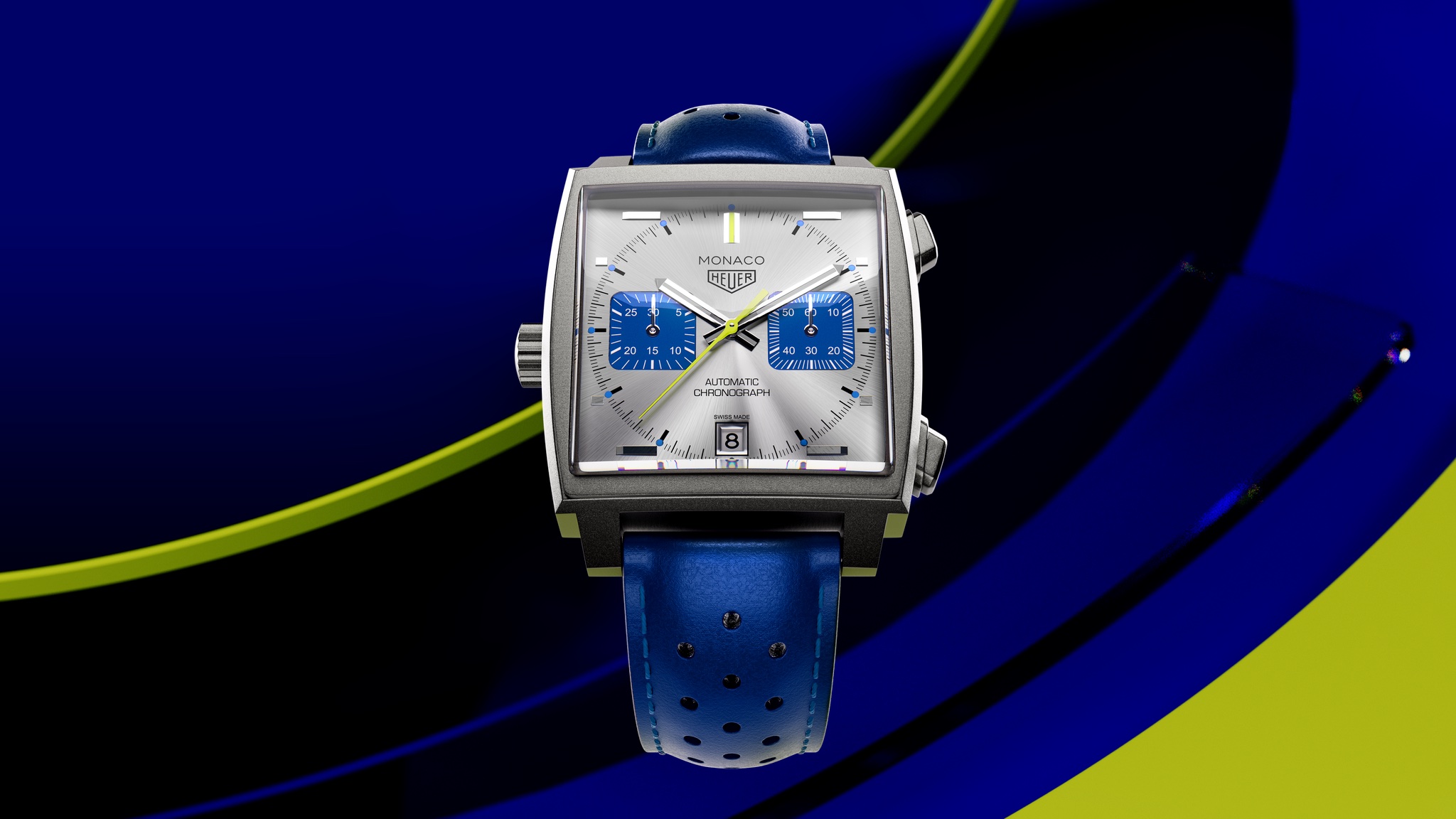 TAG Heuer Monaco Racing Blue Replica