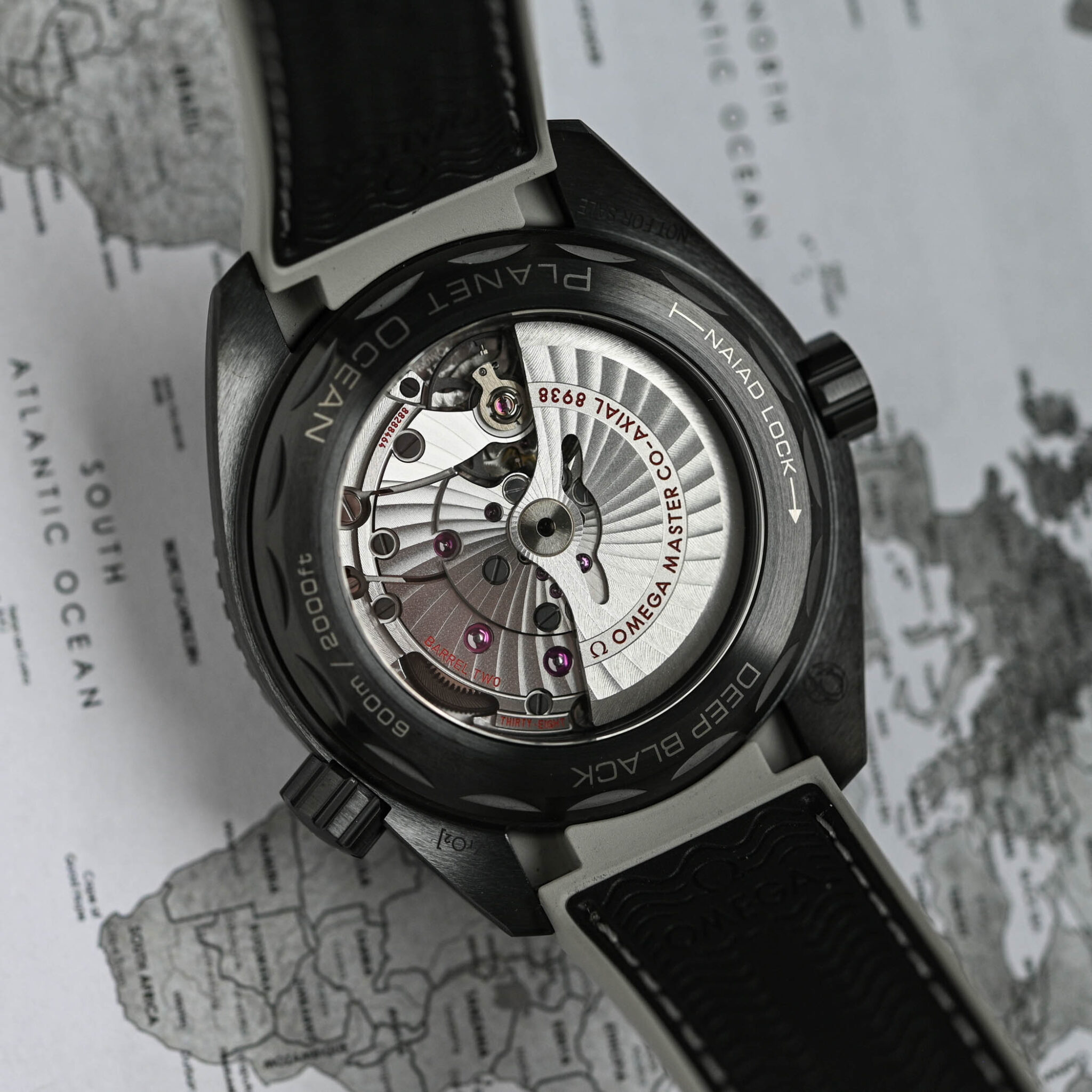 2025 Omega Seamaster Planet Ocean Worldtimer Deep Black Ceramic Replica